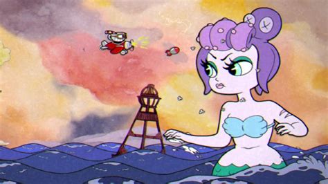 cala maria cuphead porn|Cuphead Cala Maria Boss monster mermaid fucked tentac1es.